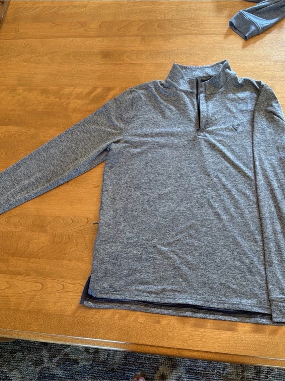 Birddogs Mens Large Gray Bundle Quarter Zip Mock Neck Pullover Lot 2